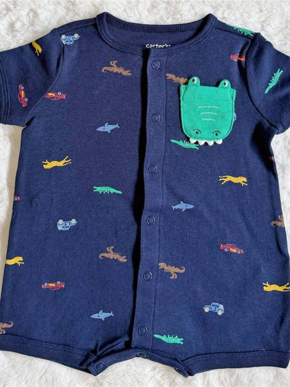Carter’s Baby Boys Snap Up Romper
